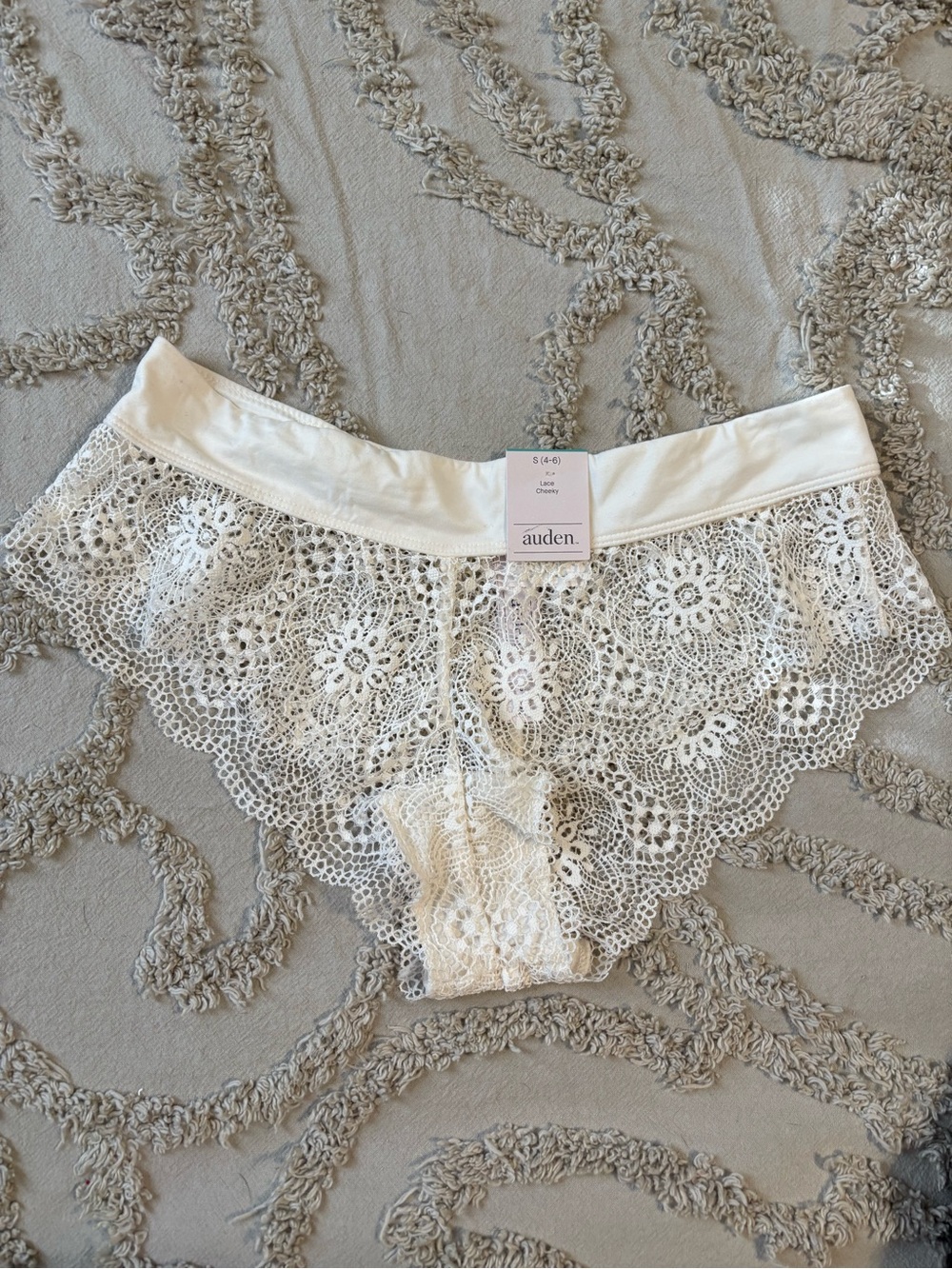 auden. Lace cheeky - Cream